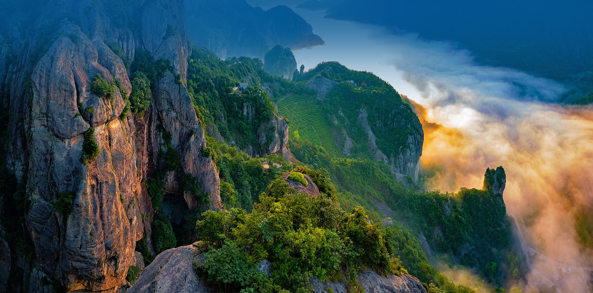 奇秀の雁荡山